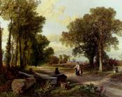 Hulme Frederick William A Wayside Conversation - 弗雷德里克·威廉·休谟